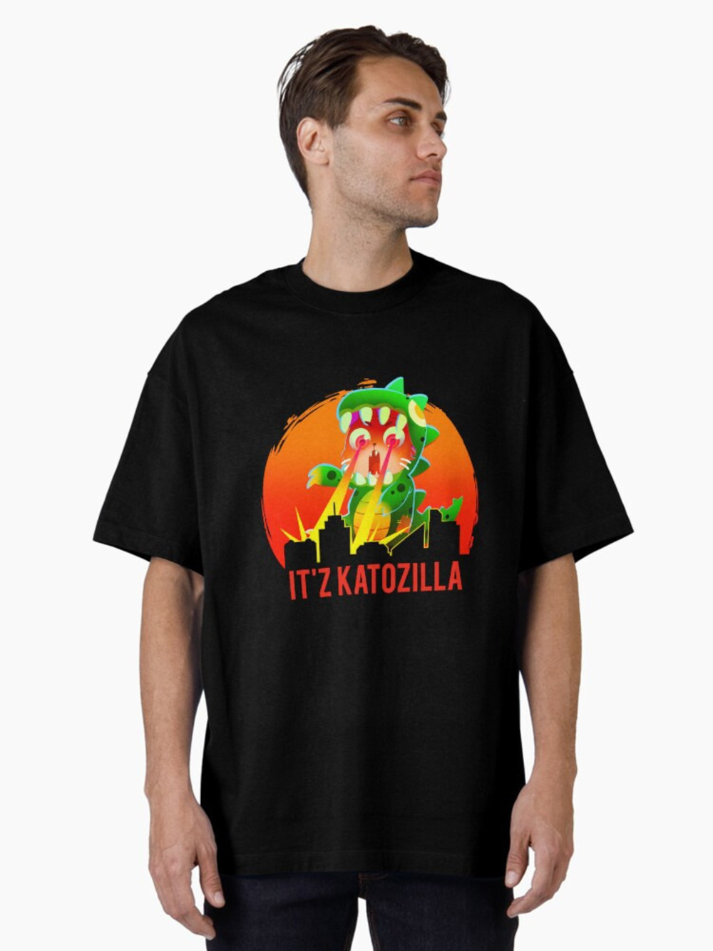 Catzilla Black T Shirt